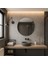 Pure Circle Minimal Çerçevesiz Dairesel Duvar Aynası – Modern Banyo ve Salon Aynası 1