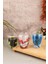 Çift Camlı Cidarlı Bardak 250ML Çiçek Dekorlu Isıya Dayanıklı Bardak 3