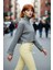 Kadın Oversize Super Crop Balıkçı Yaka Kışlık Triko Kazak Uzun Kollu Rahat ve Şık Stil Kaliteli 3