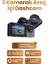 Araç Içi Hd Kamera 3 Kameralı Wifi Özellikli 1080P Full Hd Gece Görüşlü G-Sensör Dashcam Y15 1