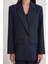4516 Kadın Bezayağı Blazer Ceket Lacivert 5