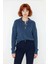 Kadın Oversize Triko Polo Yaka Saç Örgü Düşük Kollu Rahat Kışlık Basic Stil Kazak Kaliteli 1