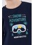 3511C Erkek Çocuk Lacıvert Uzun Kollu Pijama Takımı 3