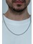 Erkek Çelik Top Zincir Kolye Spor Model 4 mm 56 cm ydk17 6