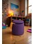 Loofy Dekoratif Sandıklı Puf – Silindir Formda, Teddy Kumaşlı Modern Bench 1