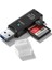 USB 3.0 2‑in‑1 Sd Tf Kart Okuyucu & Dönüştürücü Hub Veri Aktarıcı Adaptör 1