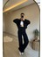 Kadın Fermuarlı Oversize Sweat ve Yüksek Bel Eşofman Takımı NM018 1