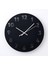 Tunnis Duvar Saati Siyah 30 Cm 1