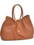 Cüzdan Charm'lı Tote Kadın Omuz Çantası ELA01995 3