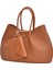 Cüzdan Charm'lı Tote Kadın Omuz Çantası ELA01995 5