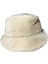 Kadın Kürk Bucket Kova Şapka Ekru 2