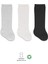Bistyle Derby Dizaltı Çorap 3'lü BS40101 Ekru Gri Siyah 1