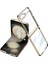 Newface Samsung Galaxy Z Flip 5 Kılıf Fold Element Kapak - Gold 1