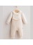 Turk Soft Flower Salopet Ekru 1