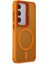 Joko Samsung Galaxy S24 Flet Lens Magsafe Kapak - Turuncu 2