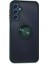 Newface Samsung Galaxy M34 5g Kılıf Montreal Yüzüklü Silikon Kapak - Yeşil 1