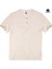 Erkek Henley Normal Kesim Düğmeli Patlı Sıfır Yaka Penye Pamuk T-Shirt 2