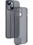 Ally iPhone 14 Plus 6.7inch Frosted Glass Şeffaf Kamera Korumalı KILIF-(1903) 2