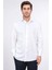 Slim Fit Italyan Yaka Non-Iron Twıll Beyaz Gömlek 3