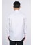 Slim Fit Italyan Yaka Non-Iron Twıll Beyaz Gömlek 4