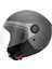 Jet Brezza Metalik Kask Gri 1