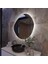 Organic Glow Asimetrik LED Ayna – Modern Doğal Form Dekoratif Ayna 4