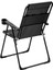 2 Adet Katlanır Kamp Sandalyesi ve Masa Seti - Rest - Taşıma Çantalı - Siyah - 130 kg Taşıma 4