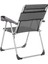 4 Adet Katlanır Kamp Sandalyesi ve Masa Seti - Rock - Antrasit - Bardaklıklı - 140 kg 4