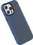 CPT05 Apple iPhone 16 Pro Max Megane Magsafe Kapak - Lacivert 4