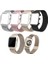 Ally Apple Watch 6-5-4 44MM Watch Ultra 49MM Metal Kayış Milano Loop+Metal KILIF-(1903) 1