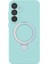 CPT05 Samsung Galaxy A55 5g Regal Magsafe Standlı Kapak - Su Yeşili 2