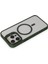 CPT05 iPhone 15 Pro Kılıf Roblox Lens Magsafe Standlı Kapak - Koyu Yeşil 3