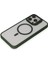 CPT05 iPhone 15 Pro Kılıf Roblox Lens Magsafe Standlı Kapak - Koyu Yeşil 4