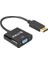 G-539 10 cm Display Port Erkek To VGA Dişi Çevirici Kablo 1