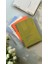 Tanıtım Spiralli 80 Yaprak Kareli A5 Defter, Not Defteri, Okul Defteri, 4 Farklı Renk Seçeneği (03 Olive Green) 4