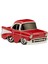 Cartuned S3 1957 Chevy Bel Air - Kırmızı Custom Araba ICT526674 1