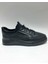 Hakiki Deri Bağcıksız Rahat Siyah Renk Kauçuk Tabanlı Esnek Kışlık Erkek Ayakkabı C-28251096HSA 1