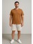 Erkek Henley Normal Kesim Düğmeli Patlı Sıfır Yaka Penye Pamuk T-Shirt 1