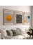 (Çerçevesiz) Bauhaus 3'lü Çerçevesiz Poster Set, Modern Dekoratif Poster Seti 1