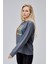 Mooncover Kadın Baskılı Sweatshirt - Karmelanj 5