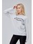 Mooncover Kadın Baskılı Sweatshirt - Karmelanj 1