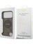 iPhone 17 Pro Max Uyumlu Kılıf Guess Lisanslı M-Safeli Yazı Logolu Circle Classic Kapak Kahverengi 8