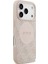 iPhone 17 Pro Uyumlu Kılıf Guess Orjinal Lisanslı M-Safeli Yazı Logolu Circle Classic Kapak Pembe 2