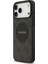 iPhone 17 Pro Max Uyumlu Kılıf Guess Lisanslı M-Safeli Yazı Logolu Circle Classic Kapak Siyah 2