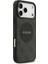 iPhone 17 Pro Max Uyumlu Kılıf Guess Lisanslı M-Safeli Yazı Logolu Circle Classic Kapak Siyah 4