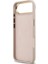 iPhone 17 Air Uyumlu Kılıf Guess Lisanslı M-Safeli 4g Desenli Pu Metal Plaka Klasik Logolu Pembe 7