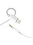 AX106 Lightning To 3.5mm Aux Audio Kablo 1m Beyaz 1
