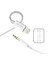 AX106 Lightning To 3.5mm Aux Audio Kablo 1m Beyaz 2