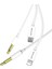 AX106 Lightning To 3.5mm Aux Audio Kablo 1m Beyaz 4