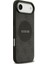 iPhone 17 Air Uyumlu Kılıf Guess Orjinal Lisanslı M-Safeli Yazı Logolu Circle Classic Kapak Siyah 4